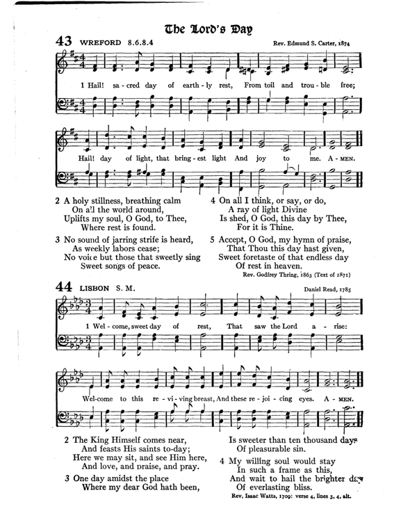 The Hymnal : published in 1895 and revised in 1911 by authority of the General Assembly of the Presbyterian Church in the United States of America : with the supplement of 1917 page 68