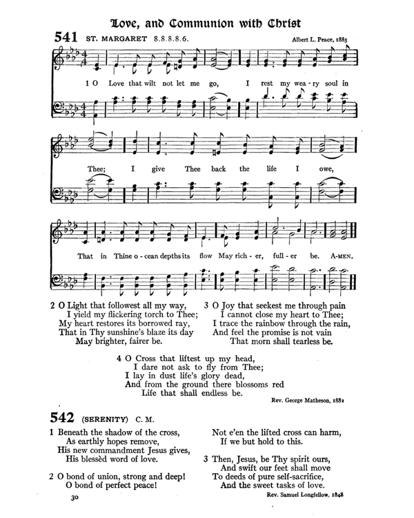 The Hymnal : published in 1895 and revised in 1911 by authority of the General Assembly of the Presbyterian Church in the United States of America : with the supplement of 1917 page 712