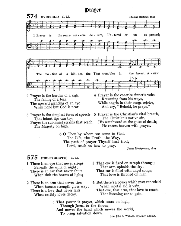 The Hymnal : published in 1895 and revised in 1911 by authority of the General Assembly of the Presbyterian Church in the United States of America : with the supplement of 1917 page 756