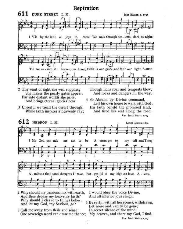 The Hymnal : published in 1895 and revised in 1911 by authority of the General Assembly of the Presbyterian Church in the United States of America : with the supplement of 1917 page 803