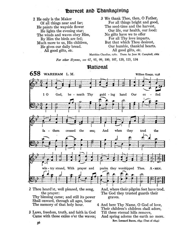The Hymnal : published in 1895 and revised in 1911 by authority of the General Assembly of the Presbyterian Church in the United States of America : with the supplement of 1917 page 864