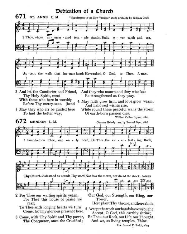The Hymnal : published in 1895 and revised in 1911 by authority of the General Assembly of the Presbyterian Church in the United States of America : with the supplement of 1917 page 881