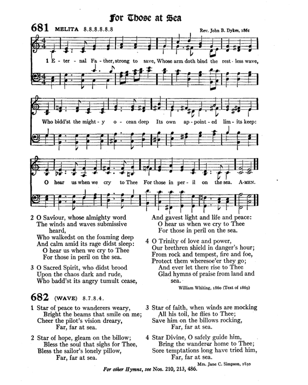 The Hymnal : published in 1895 and revised in 1911 by authority of the General Assembly of the Presbyterian Church in the United States of America : with the supplement of 1917 page 892