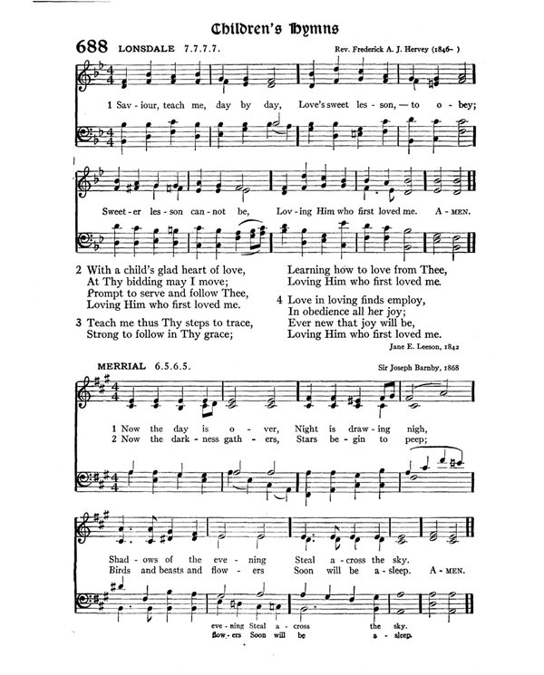 The Hymnal : published in 1895 and revised in 1911 by authority of the General Assembly of the Presbyterian Church in the United States of America : with the supplement of 1917 page 900