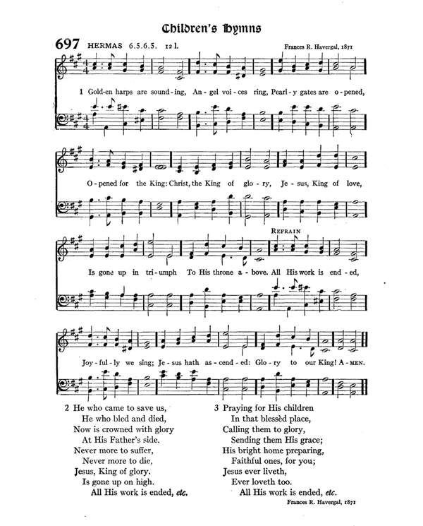 The Hymnal : published in 1895 and revised in 1911 by authority of the General Assembly of the Presbyterian Church in the United States of America : with the supplement of 1917 page 910