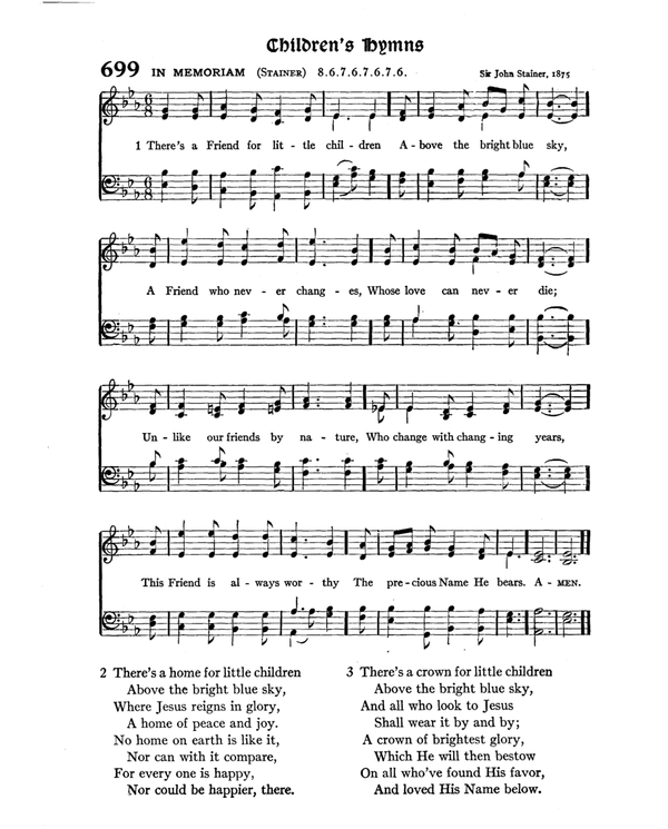 The Hymnal : published in 1895 and revised in 1911 by authority of the General Assembly of the Presbyterian Church in the United States of America : with the supplement of 1917 page 912