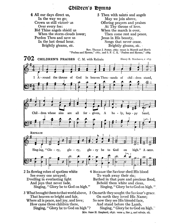 The Hymnal : published in 1895 and revised in 1911 by authority of the General Assembly of the Presbyterian Church in the United States of America : with the supplement of 1917 page 917