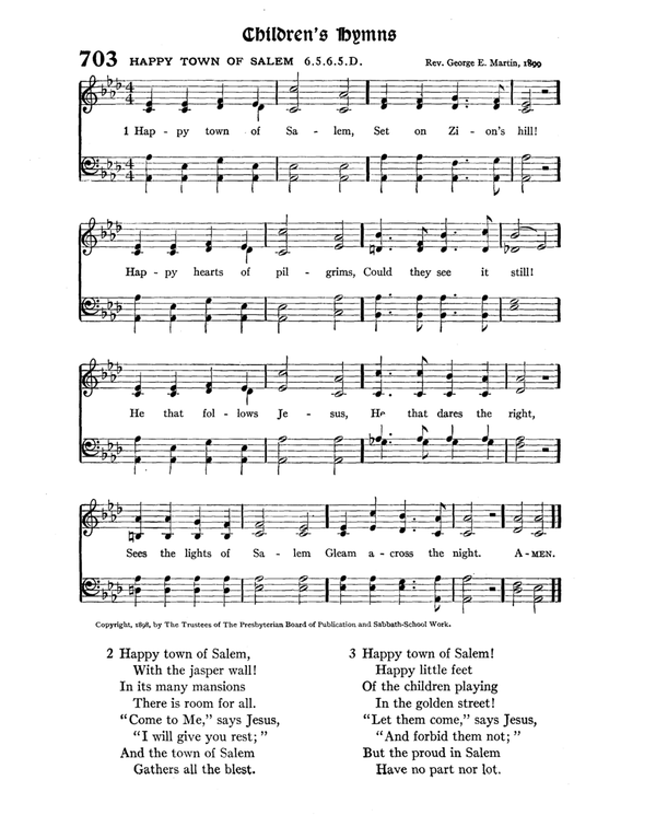 The Hymnal : published in 1895 and revised in 1911 by authority of the General Assembly of the Presbyterian Church in the United States of America : with the supplement of 1917 page 918