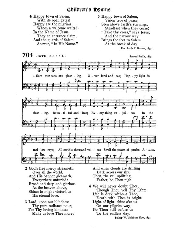 The Hymnal : published in 1895 and revised in 1911 by authority of the General Assembly of the Presbyterian Church in the United States of America : with the supplement of 1917 page 920