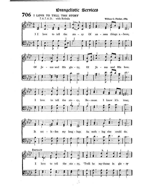 The Hymnal : published in 1895 and revised in 1911 by authority of the General Assembly of the Presbyterian Church in the United States of America : with the supplement of 1917 page 923