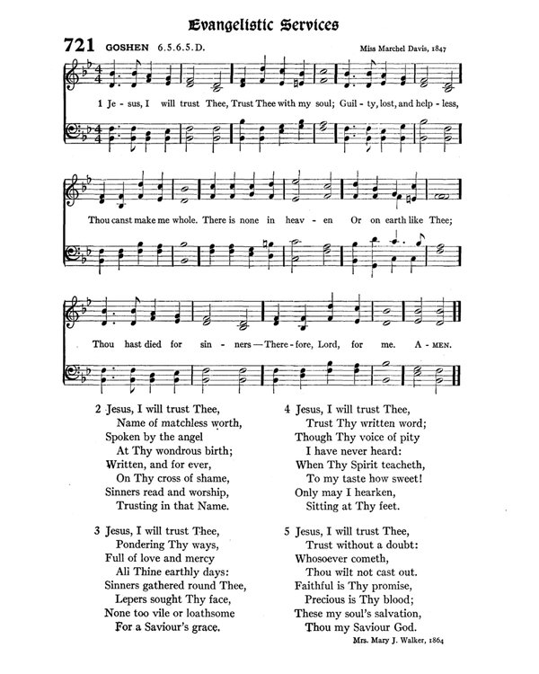 The Hymnal : published in 1895 and revised in 1911 by authority of the General Assembly of the Presbyterian Church in the United States of America : with the supplement of 1917 page 943