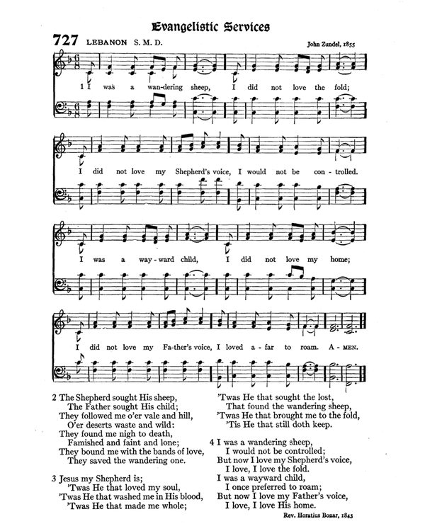 The Hymnal : published in 1895 and revised in 1911 by authority of the General Assembly of the Presbyterian Church in the United States of America : with the supplement of 1917 page 949