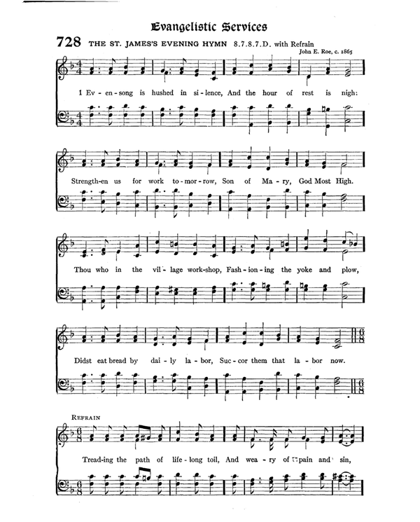 The Hymnal : published in 1895 and revised in 1911 by authority of the General Assembly of the Presbyterian Church in the United States of America : with the supplement of 1917 page 950