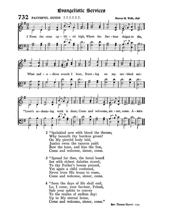 The Hymnal : published in 1895 and revised in 1911 by authority of the General Assembly of the Presbyterian Church in the United States of America : with the supplement of 1917 page 955