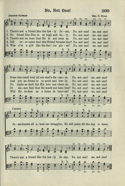 Tabernacle Hymns: Number Five page 191