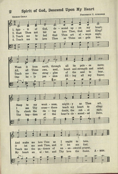 Tabernacle Hymns: Number Five page 2