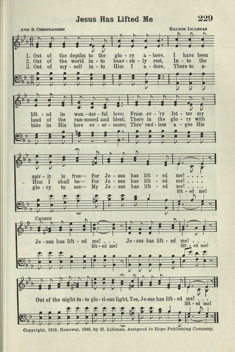 Tabernacle Hymns: Number Five page 217