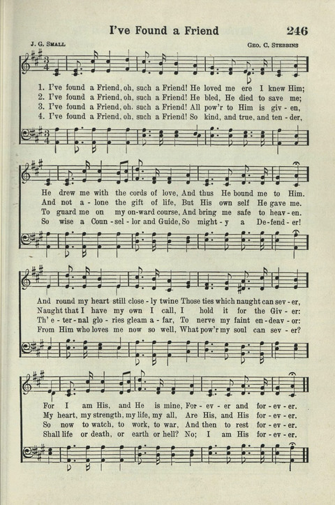 Tabernacle Hymns: Number Five page 233