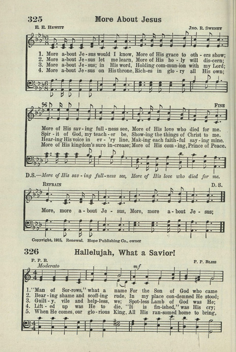 Tabernacle Hymns: Number Five page 292