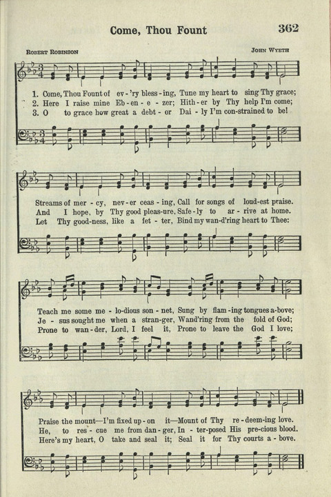 Tabernacle Hymns: Number Five page 319