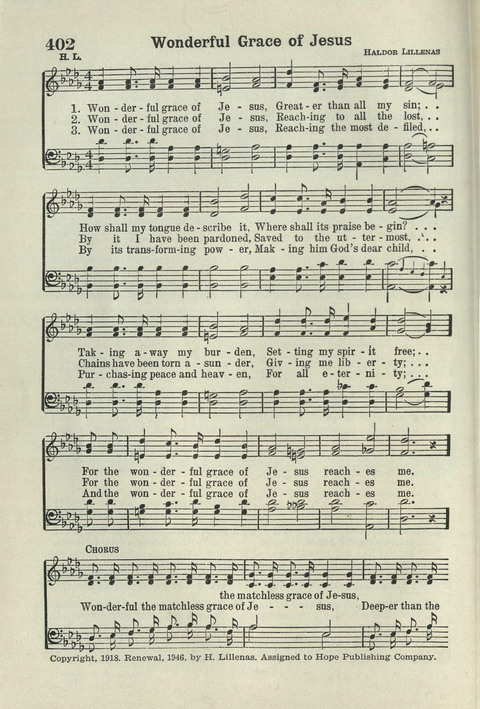 Tabernacle Hymns: Number Five page 352