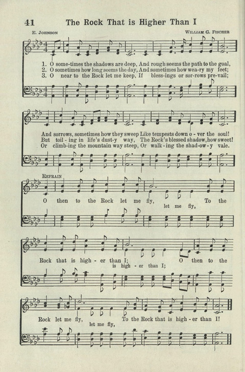 Tabernacle Hymns: Number Five page 40