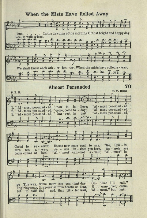 Tabernacle Hymns: Number Five page 67