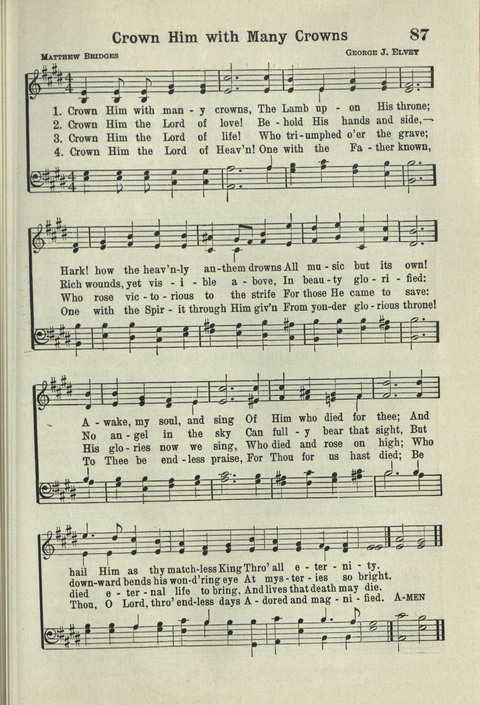 Tabernacle Hymns: Number Five page 83