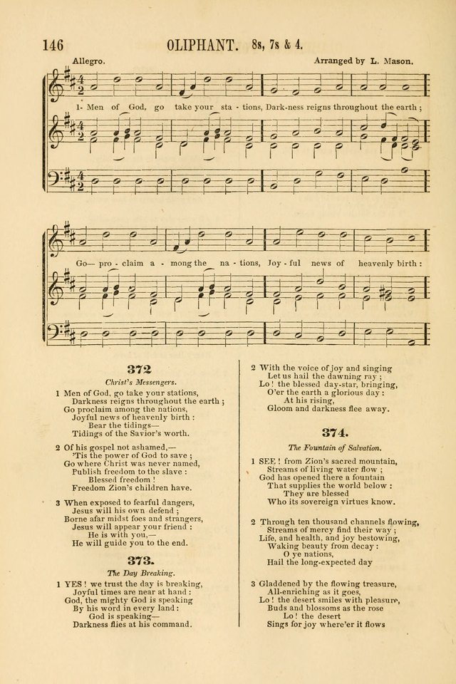 Temple Melodies: a collection of about two hundred popular tunes, adapted to nearly five hundred favorite hymns, selected with special reference to public, social, and private worship page 153