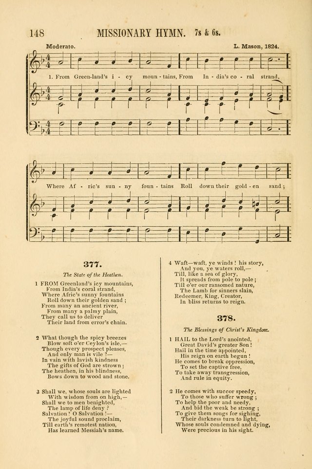 Temple Melodies: a collection of about two hundred popular tunes, adapted to nearly five hundred favorite hymns, selected with special reference to public, social, and private worship page 155