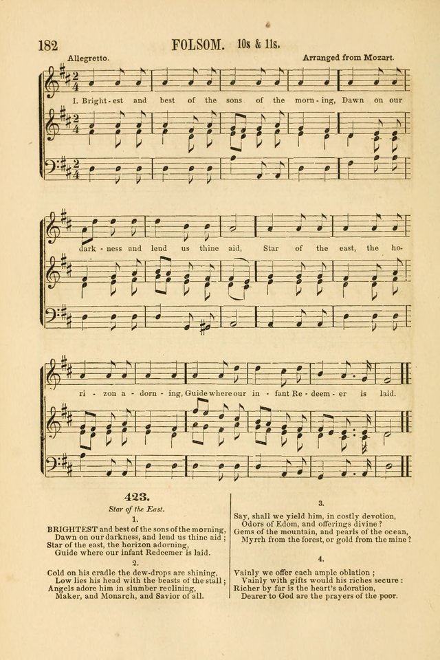 Temple Melodies: a collection of about two hundred popular tunes, adapted to nearly five hundred favorite hymns, selected with special reference to public, social, and private worship page 189
