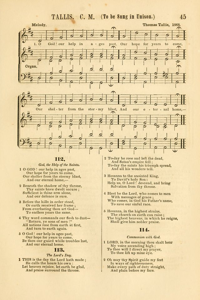 Temple Melodies: a collection of about two hundred popular tunes, adapted to nearly five hundred favorite hymns, selected with special reference to public, social, and private worship page 52