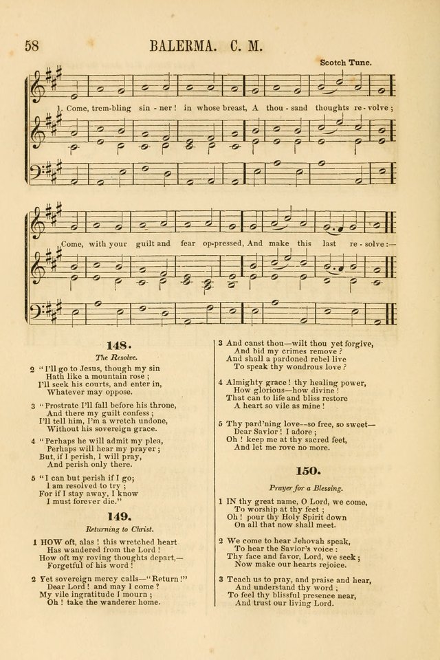 Temple Melodies: a collection of about two hundred popular tunes, adapted to nearly five hundred favorite hymns, selected with special reference to public, social, and private worship page 65