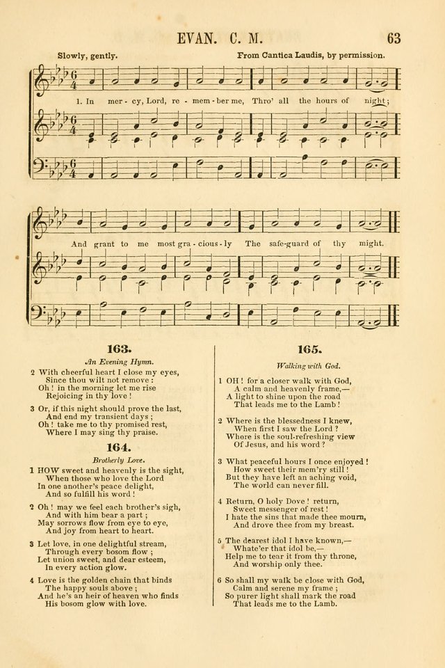 Temple Melodies: a collection of about two hundred popular tunes, adapted to nearly five hundred favorite hymns, selected with special reference to public, social, and private worship page 70