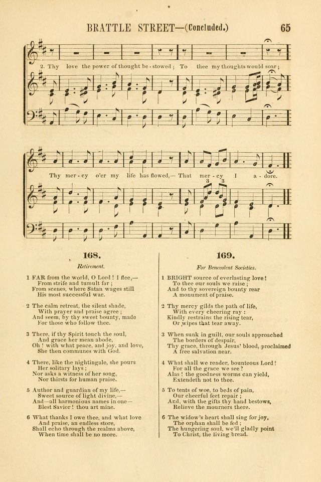 Temple Melodies: a collection of about two hundred popular tunes, adapted to nearly five hundred favorite hymns, selected with special reference to public, social, and private worship page 72
