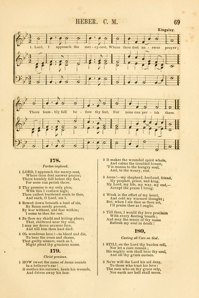 Temple Melodies: a collection of about two hundred popular tunes, adapted to nearly five hundred favorite hymns, selected with special reference to public, social, and private worship page 76