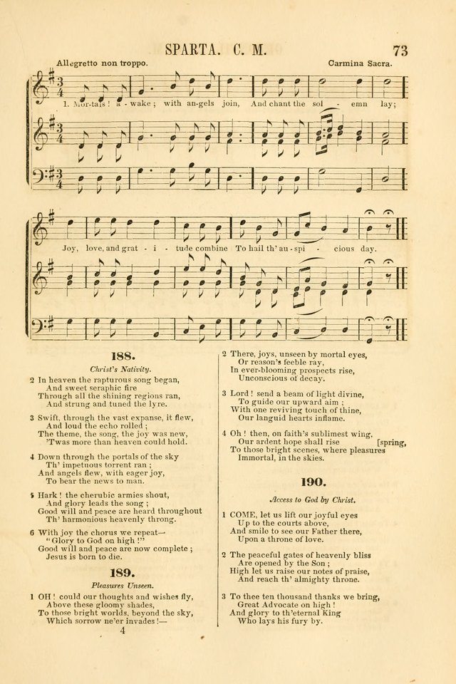 Temple Melodies: a collection of about two hundred popular tunes, adapted to nearly five hundred favorite hymns, selected with special reference to public, social, and private worship page 80