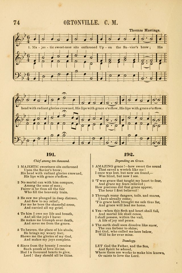 Temple Melodies: a collection of about two hundred popular tunes, adapted to nearly five hundred favorite hymns, selected with special reference to public, social, and private worship page 81