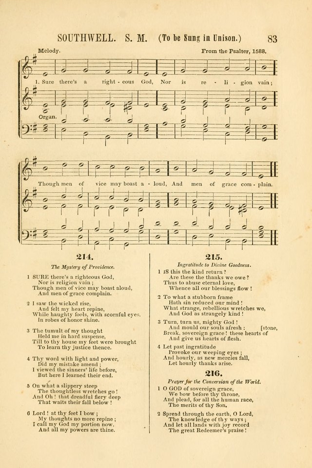Temple Melodies: a collection of about two hundred popular tunes, adapted to nearly five hundred favorite hymns, selected with special reference to public, social, and private worship page 90