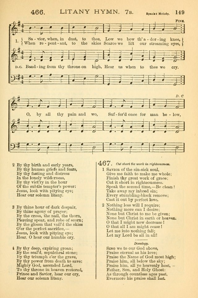 The Tribute of Praise and Methodist Protestant Hymn Book page 166
