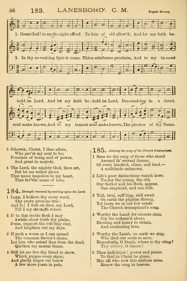The Tribute of Praise and Methodist Protestant Hymn Book page 73