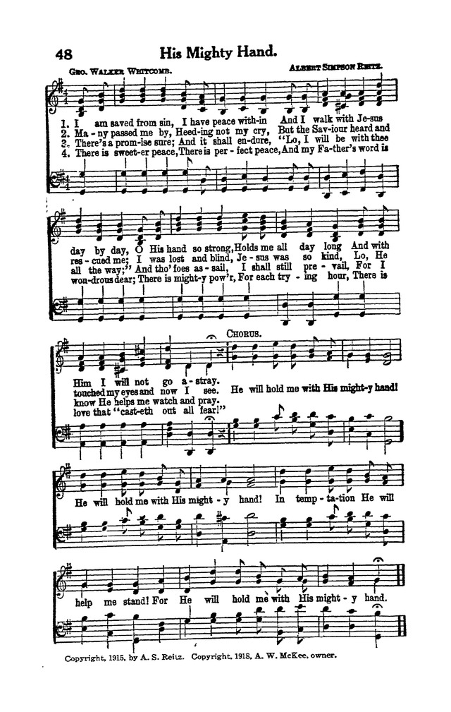 Tabernacle Praises No. 1 page 48