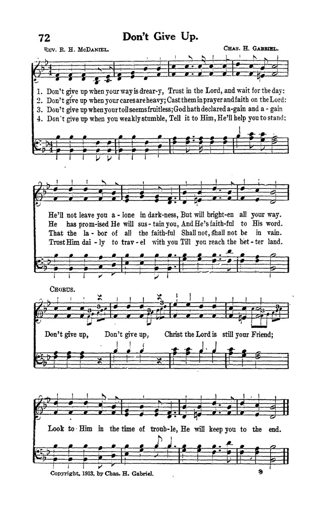 Tabernacle Praises No. 1 page 64