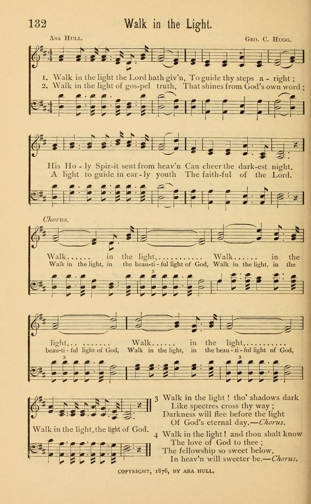 Temperance Rallying Songs: consisting of a large variety of solos, quartettes, and choruses, suited to every phase of the great temperance reformation page 132