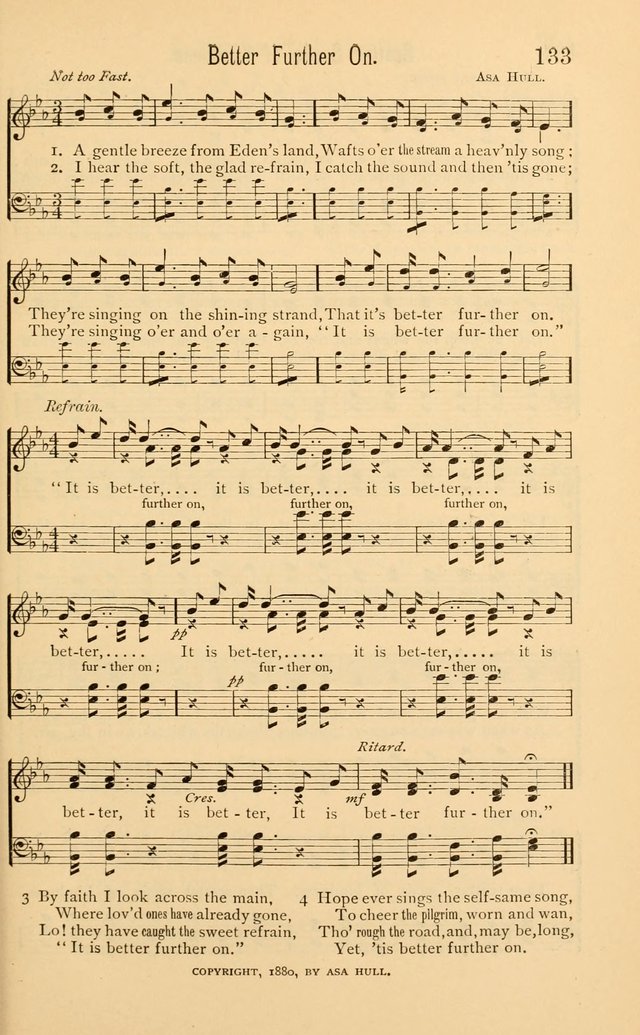 Temperance Rallying Songs: consisting of a large variety of solos, quartettes, and choruses, suited to every phase of the great temperance reformation page 133