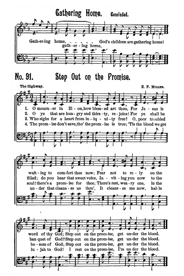 Triumphant Songs No.1 page 105