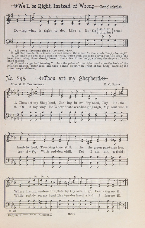 Triumphant Songs Nos. 1 and 2 Combined page 353