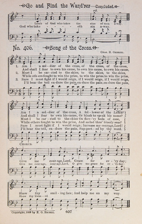Triumphant Songs Nos. 1 and 2 Combined page 407