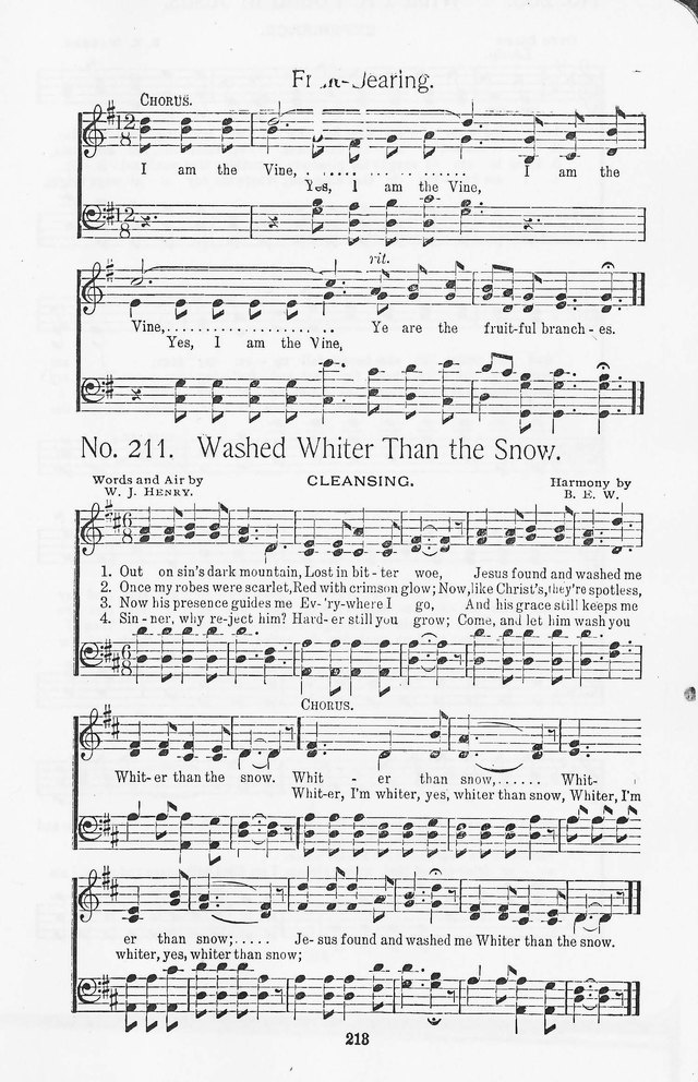 Truth in Song: for General Gospel Work page 211