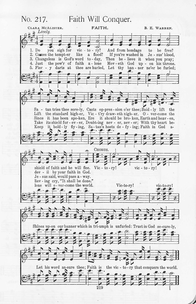 Truth in Song: for General Gospel Work page 217